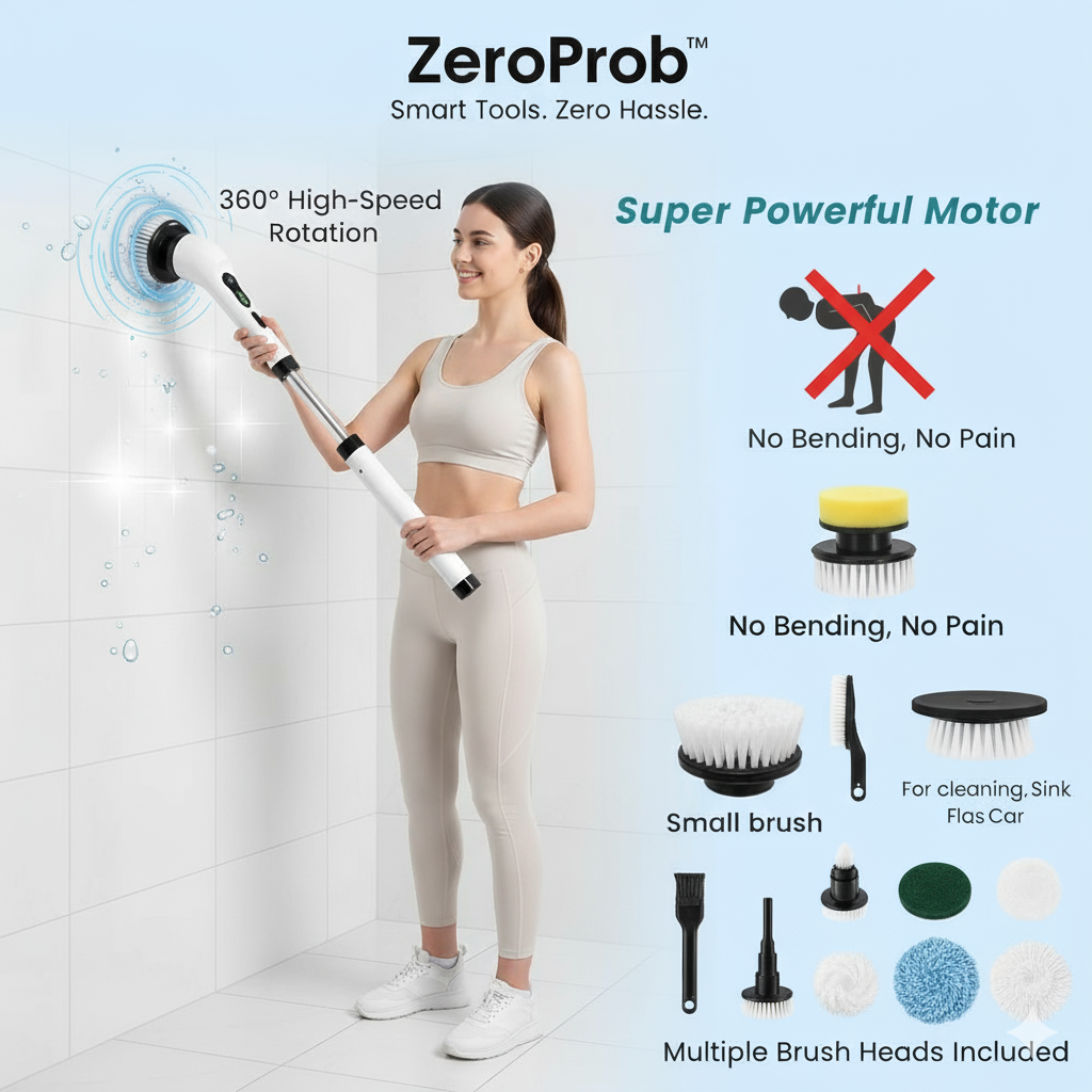 Electric Spin Scrubber